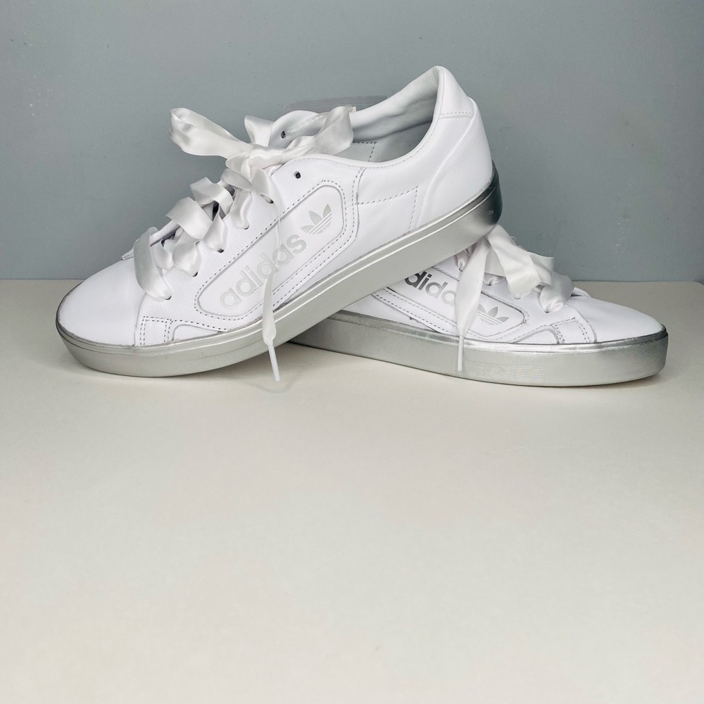 Adidas Sleek Lace Up  Women’s Sneakers Shoes